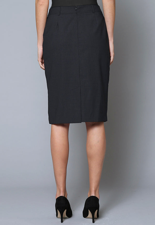 SF14052-001 Twin Front Pleat Skirt – Fashion Uniforms