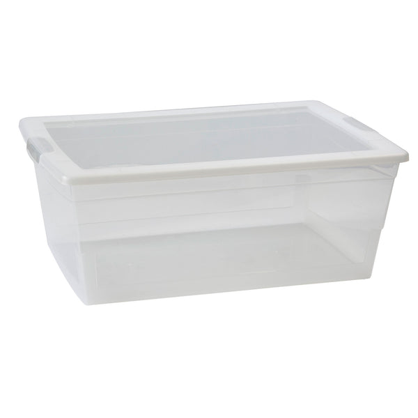 REGENT PLASTIC KEY RECT. STORAGE BOX MEDIUM CLEAR, 6LT (340X210X120MM) – HCS  Home and Catering Suppliers