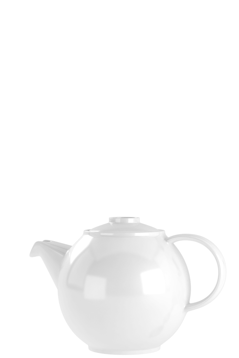 Chelonia Ceramics - Handmade Teapot - Satin White – Ceramicconceptphl