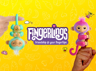 Fingerlings 2023 New Interactive Baby Monkey Reacts To Touch 70+