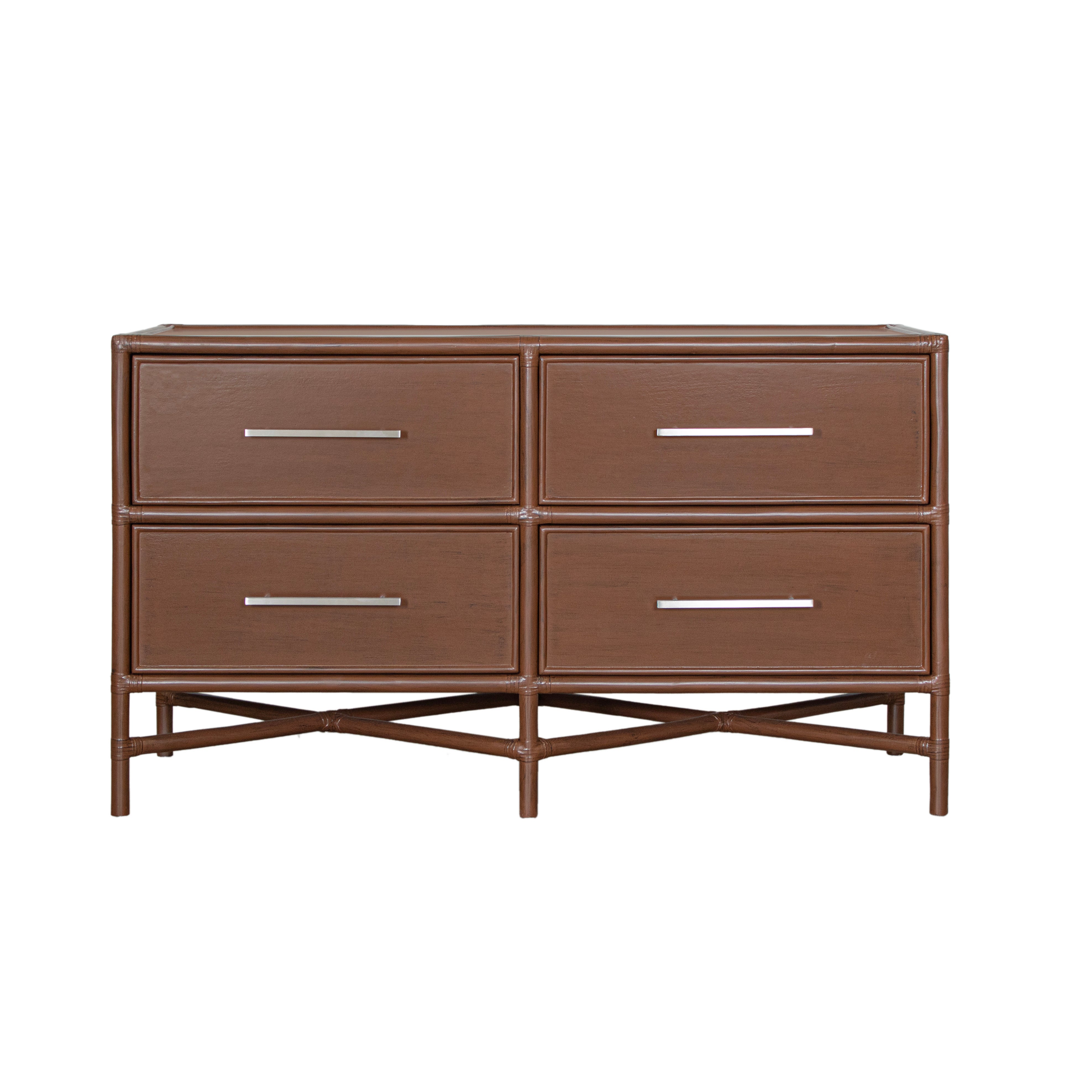 Ready To Ship - Verona Four-Drawer Dresser in Light Mocha