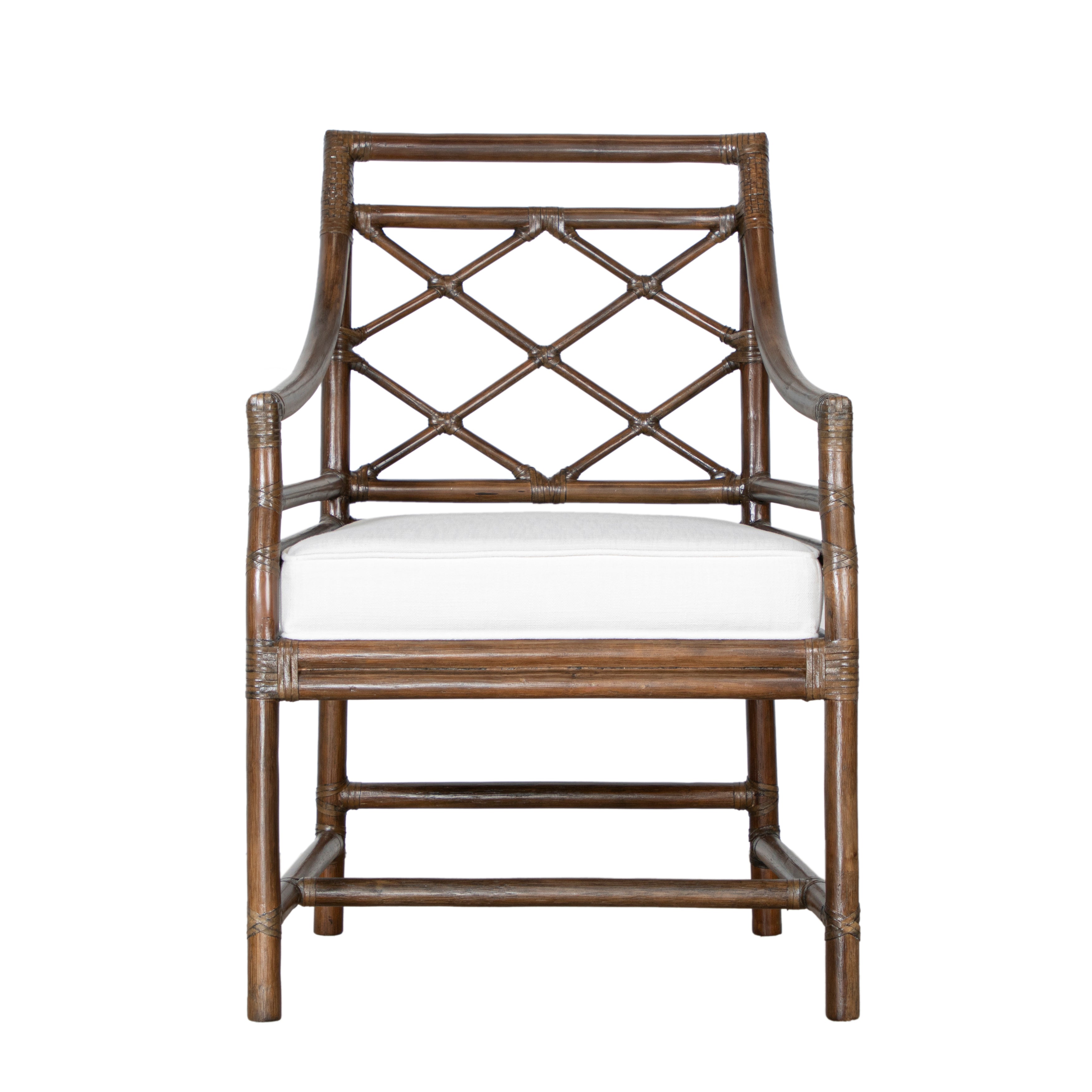 X & Diamond Armchair