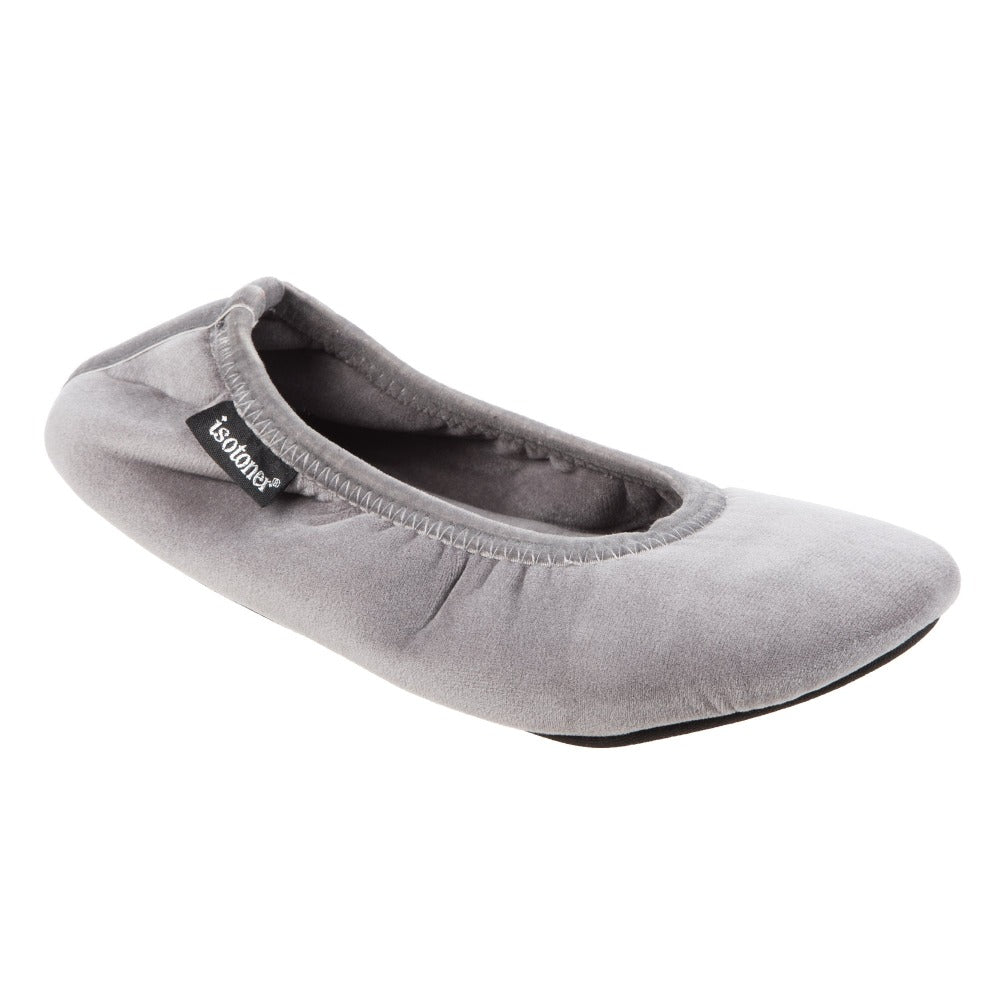 isotoner memory foam slippers womens