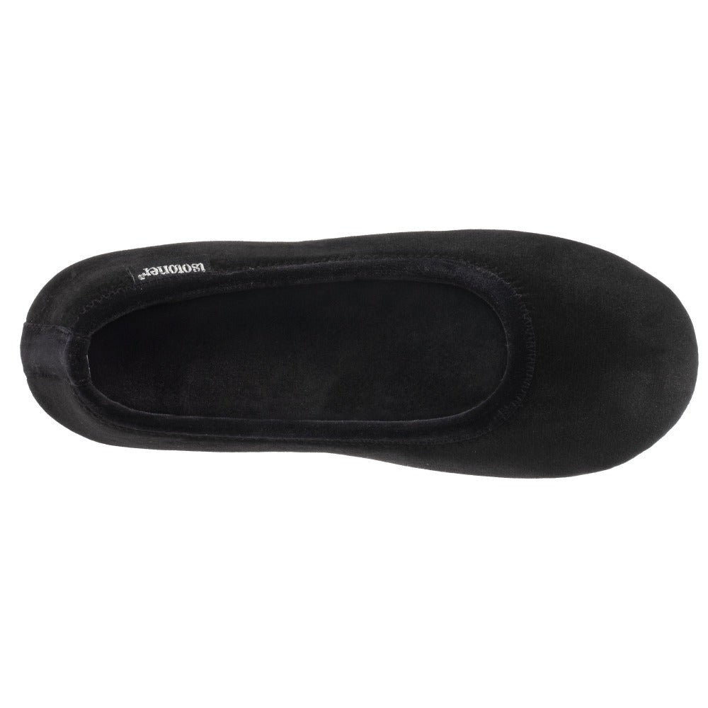 isotoner velour slippers