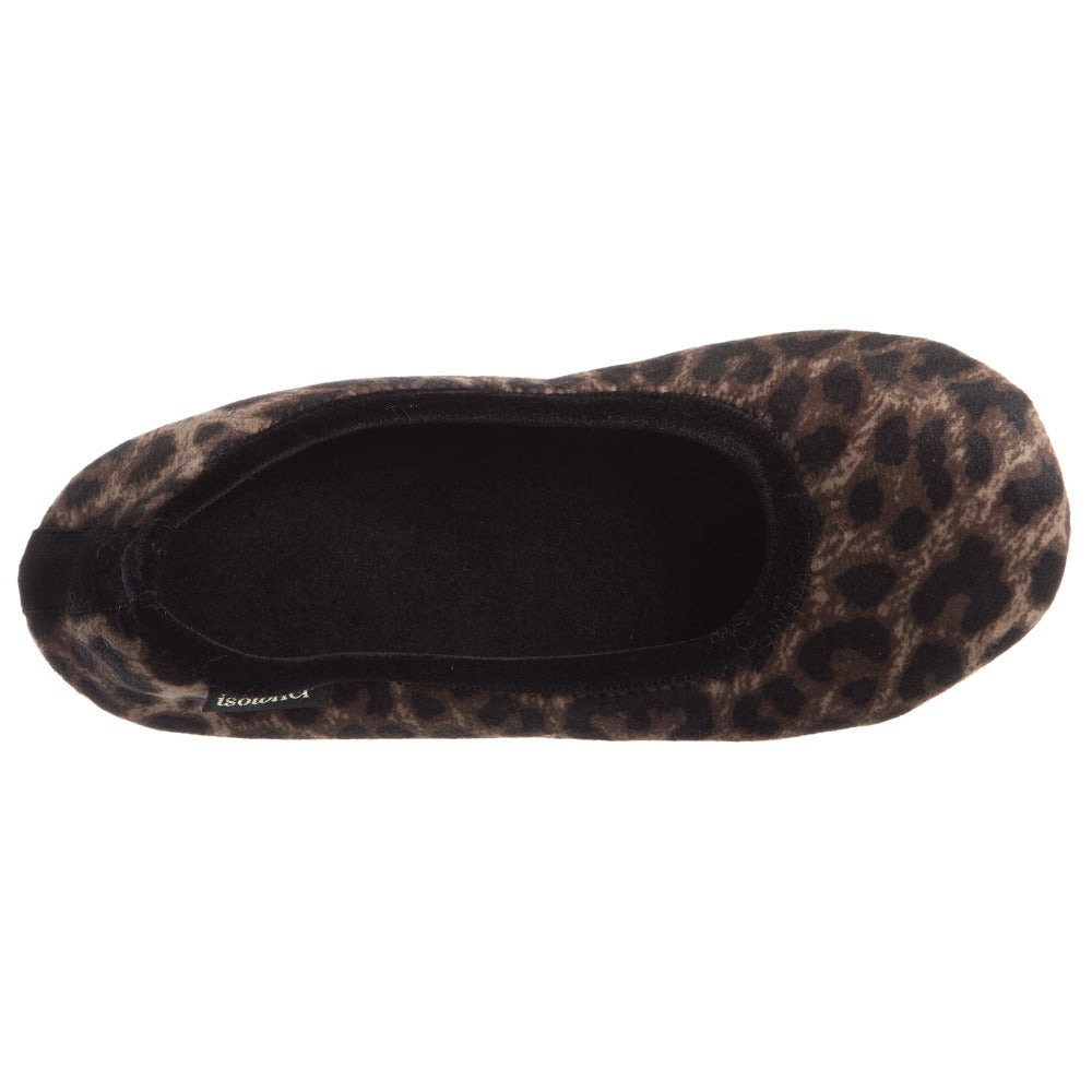 cheetah house slippers