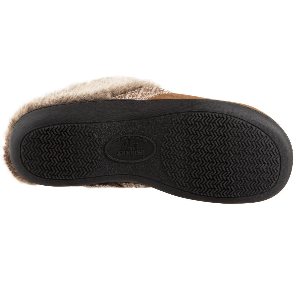 isotoner microsuede slippers