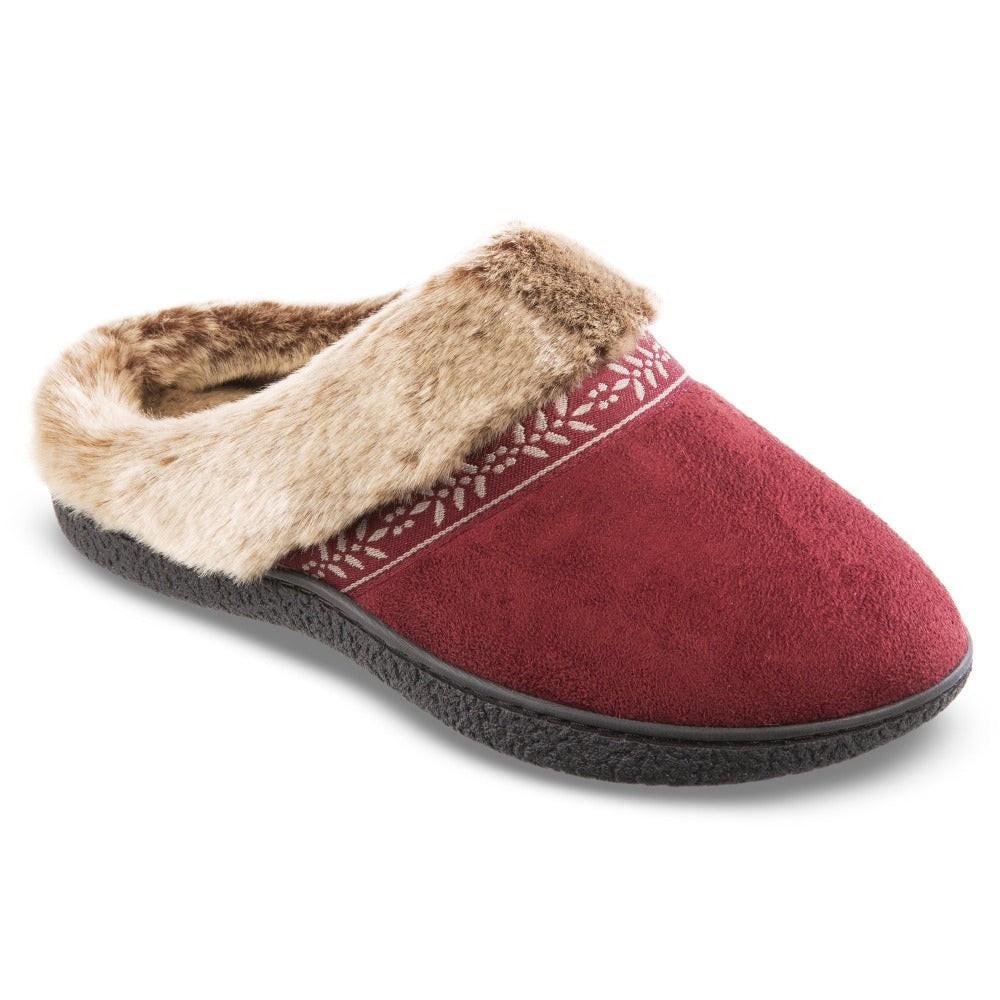 isotoner microsuede slippers