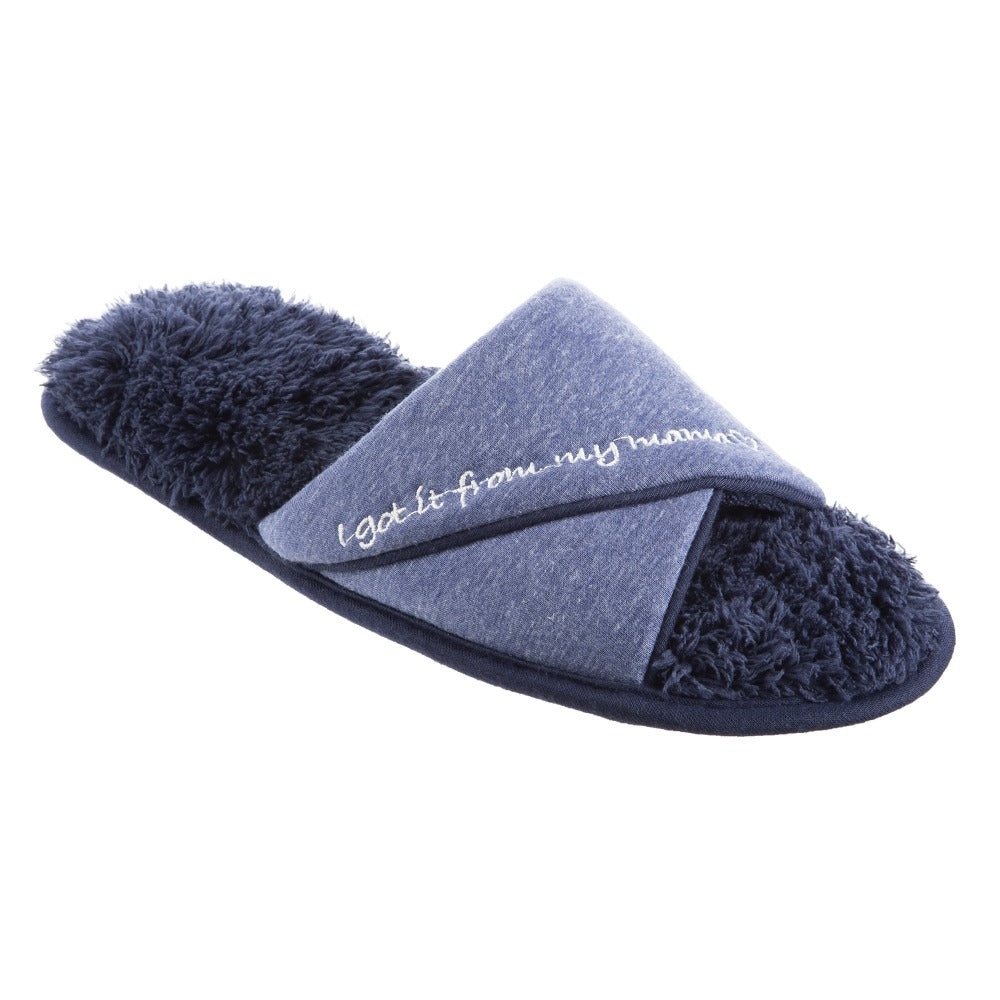 isotoner memory foam slippers womens