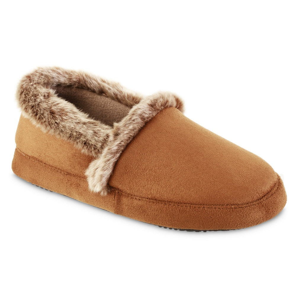 isotoner microsuede slippers