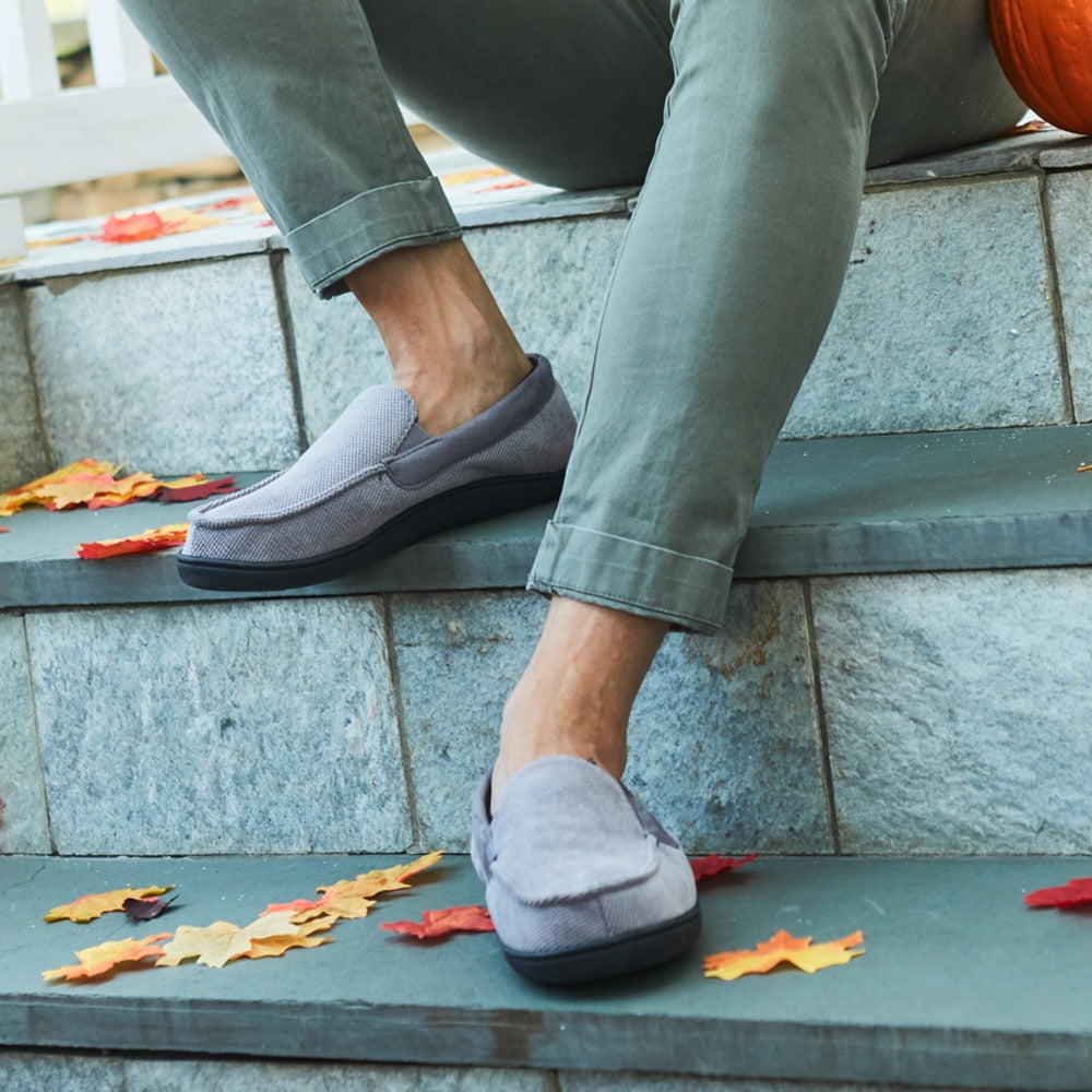 mens corduroy slippers