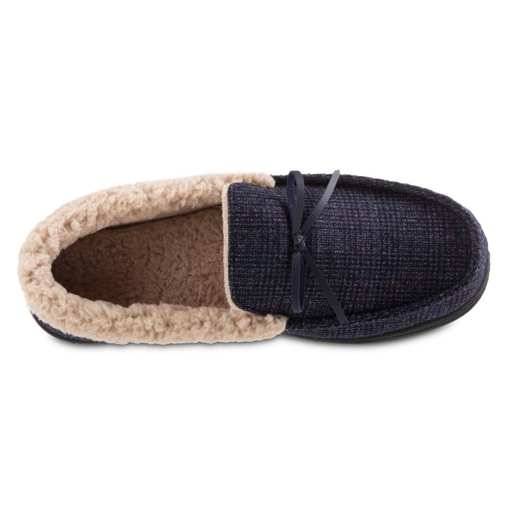 mens moccasin slippers