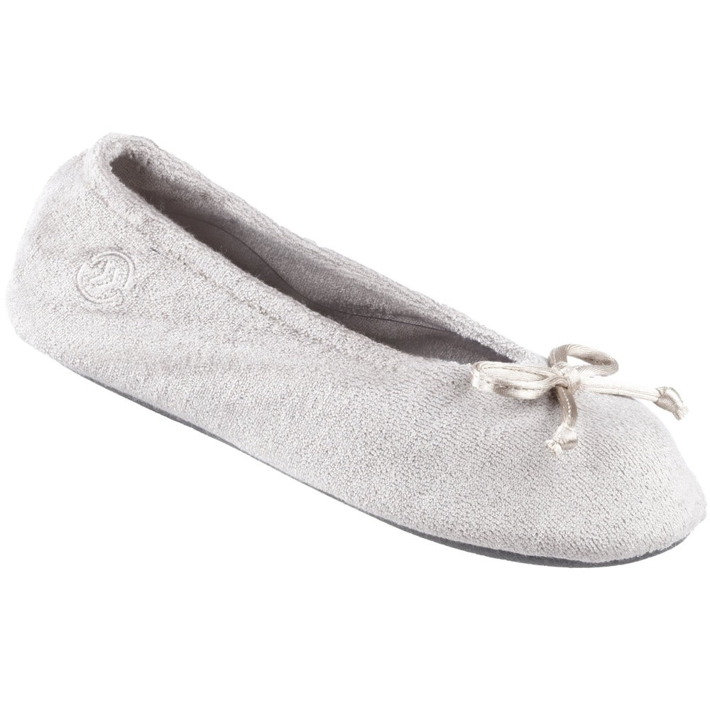 white isotoner slippers