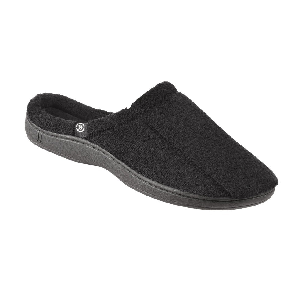 isotoner men's slippers memory foam