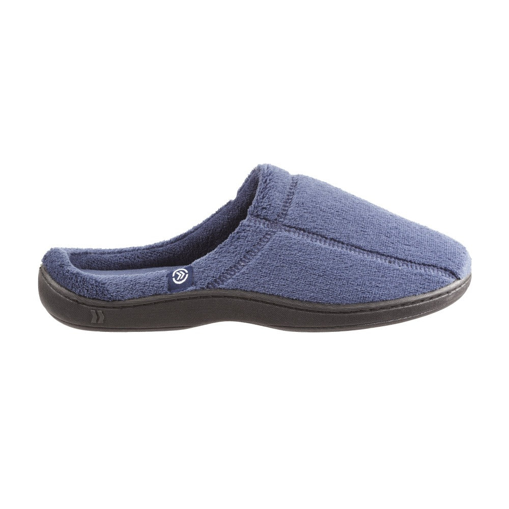 Men’s Isotoner Microterry Hoodback Slippers - Isotoner.com USA