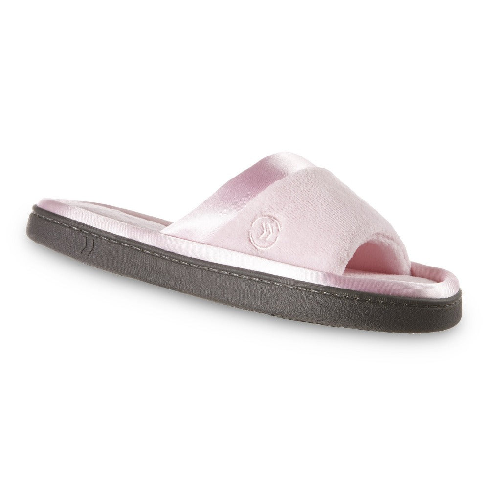 isotoner wide width slippers