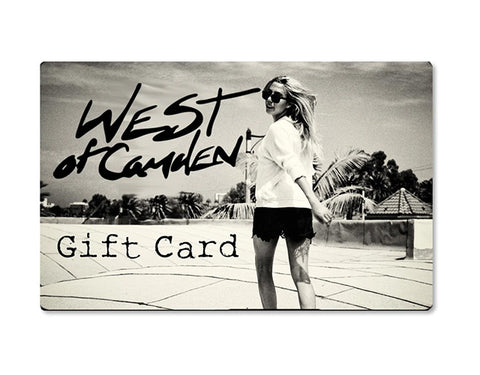 West of Camden Gift Card