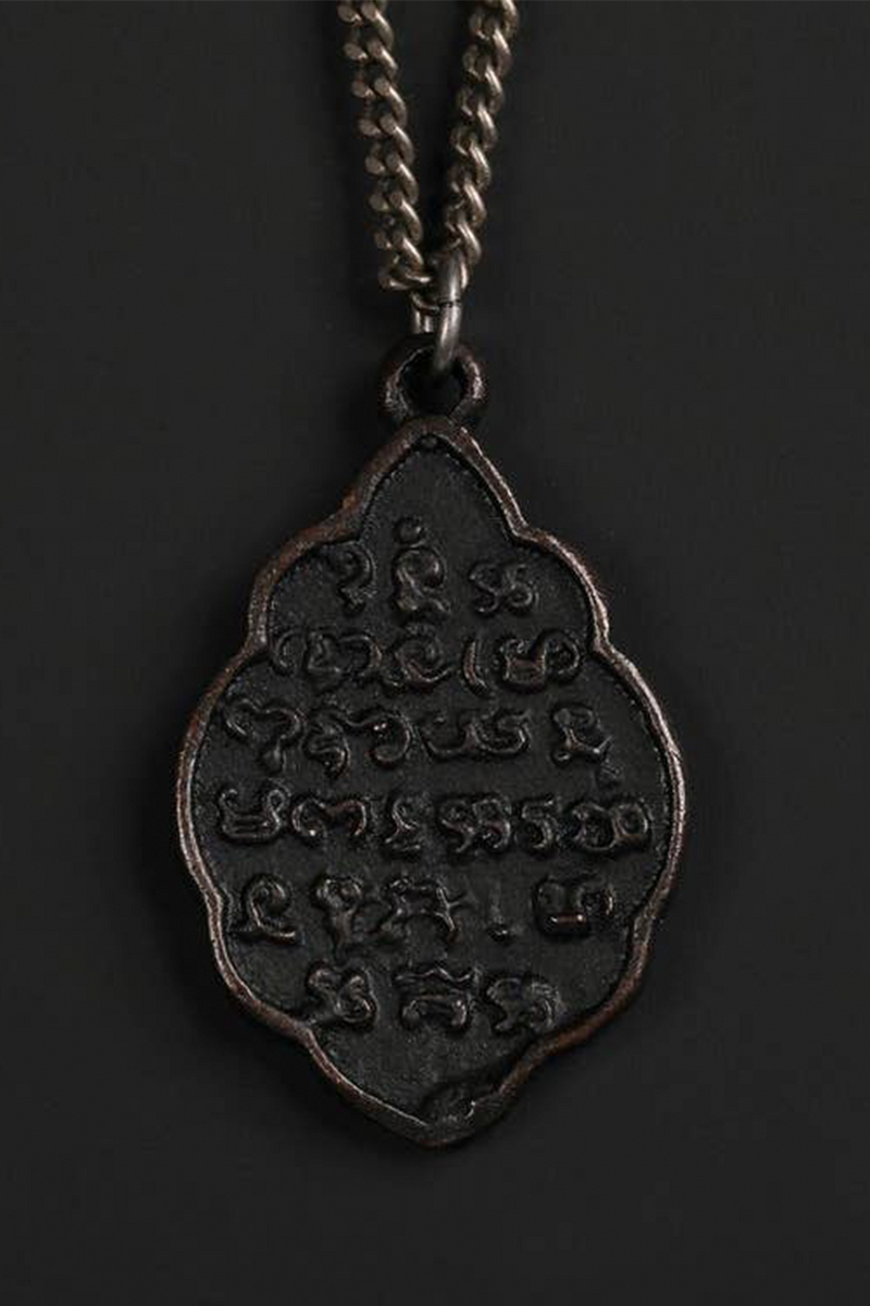 Buddha Necklace | Black