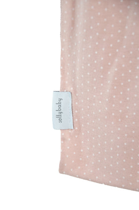 Solly Baby Wrap -  Blush Swiss Dot - Gently Used