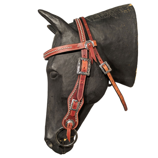 Ultimate Lined Leather Halter – Buckaroo Leather Products