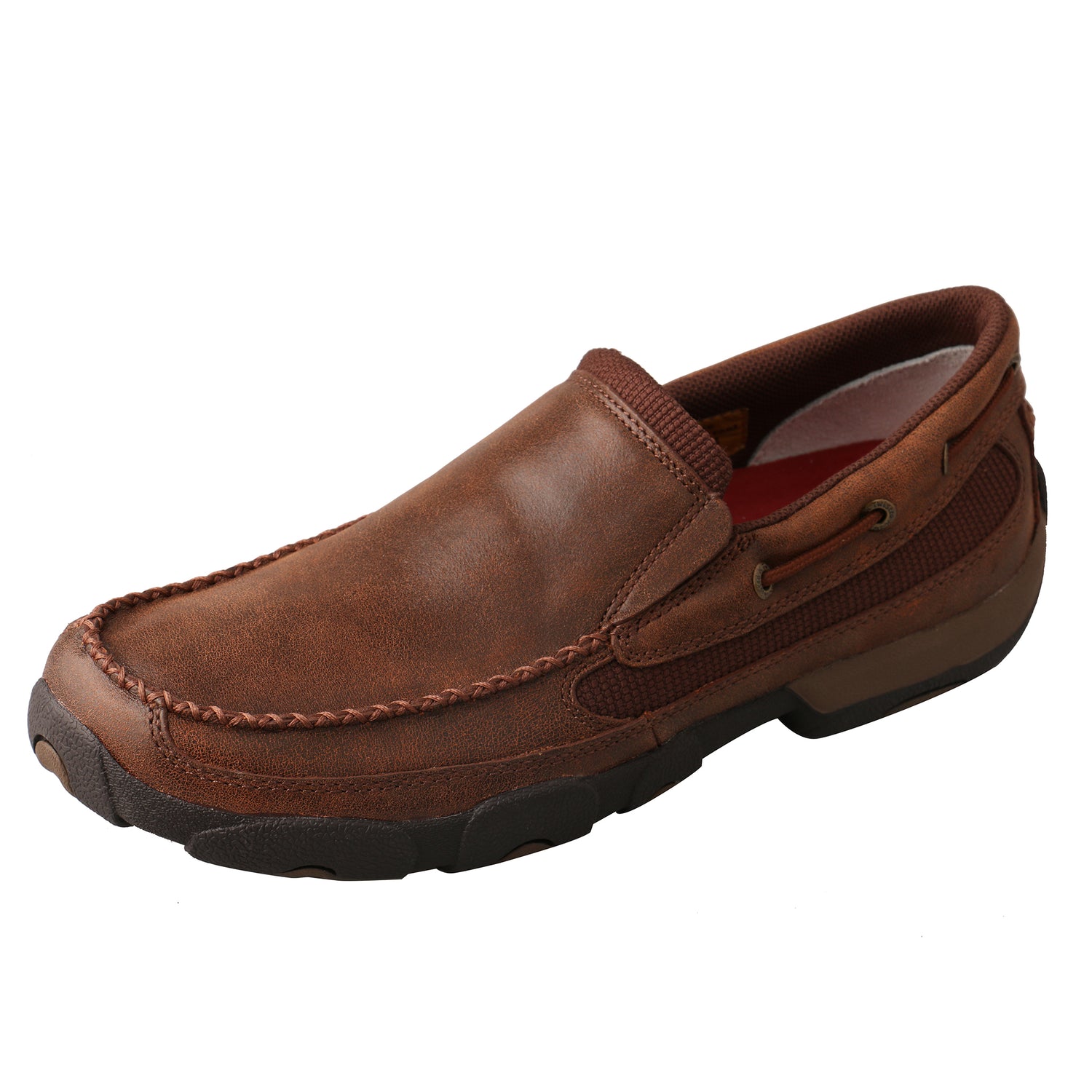 Men's Slip-On Driving Moc Shoe Twisted X MDMS009 – Cowboy Specialist