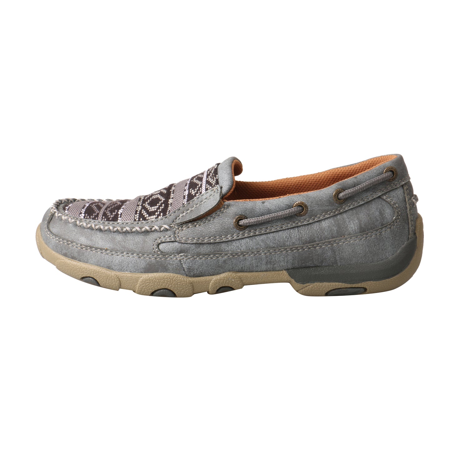 Picture of front of Women's Twisted X Slip-On Driving Moc WDMS012