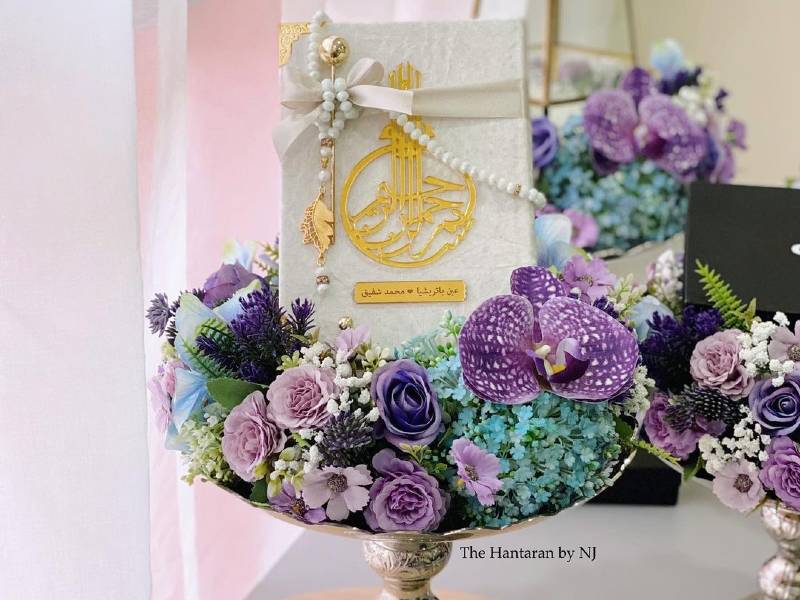 gubahan hantaran al quran The Dulang By AqilaaHadie