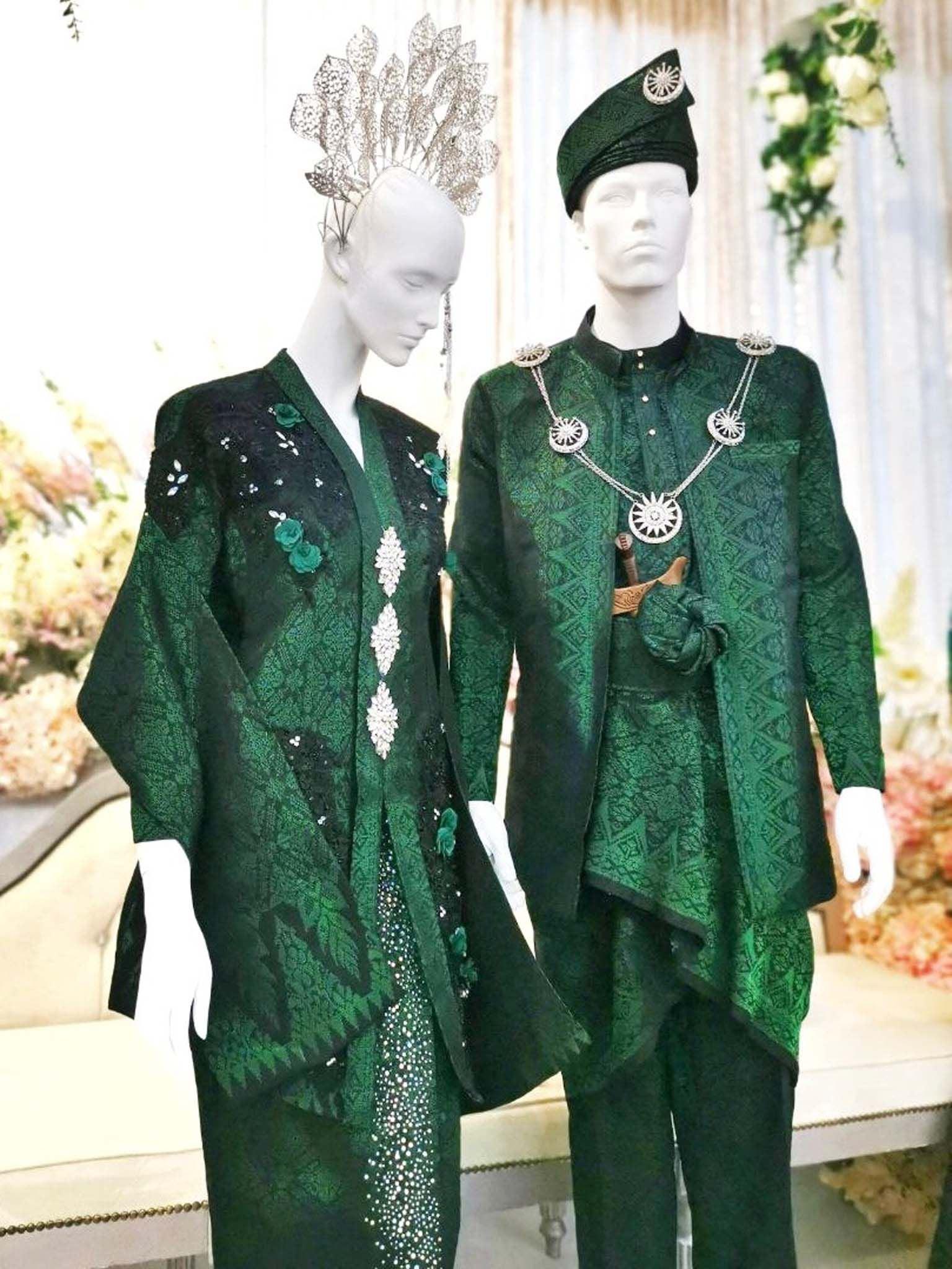 baju kahwin songket