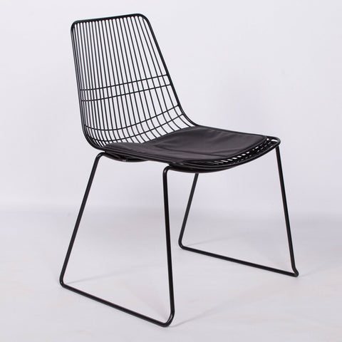 WIRE MESH RETRO DINING CHAIR