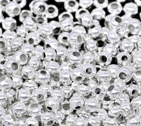 1000 Crimp Beads Black Gunmetal 2mm Findings