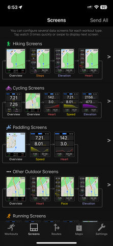 WorkOutdoors is our favorite app for actually tracking your activity 