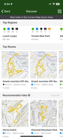 TrailForks is the best app for mountain biking 