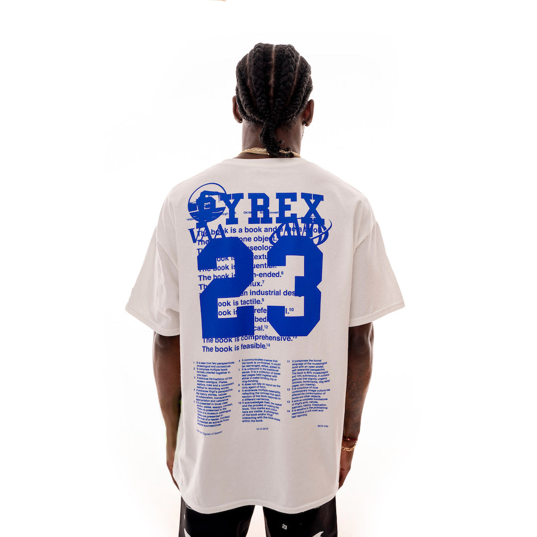 med hensyn til Vores firma Med andre band Virgil Abloh ICA Pyrex 23 Tee | White – ICA Retail Store