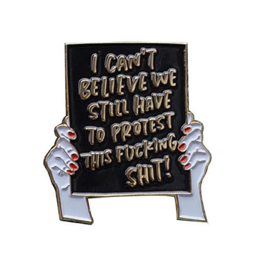 protest pin