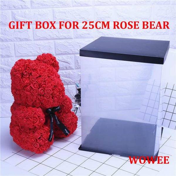 25cm rose bear