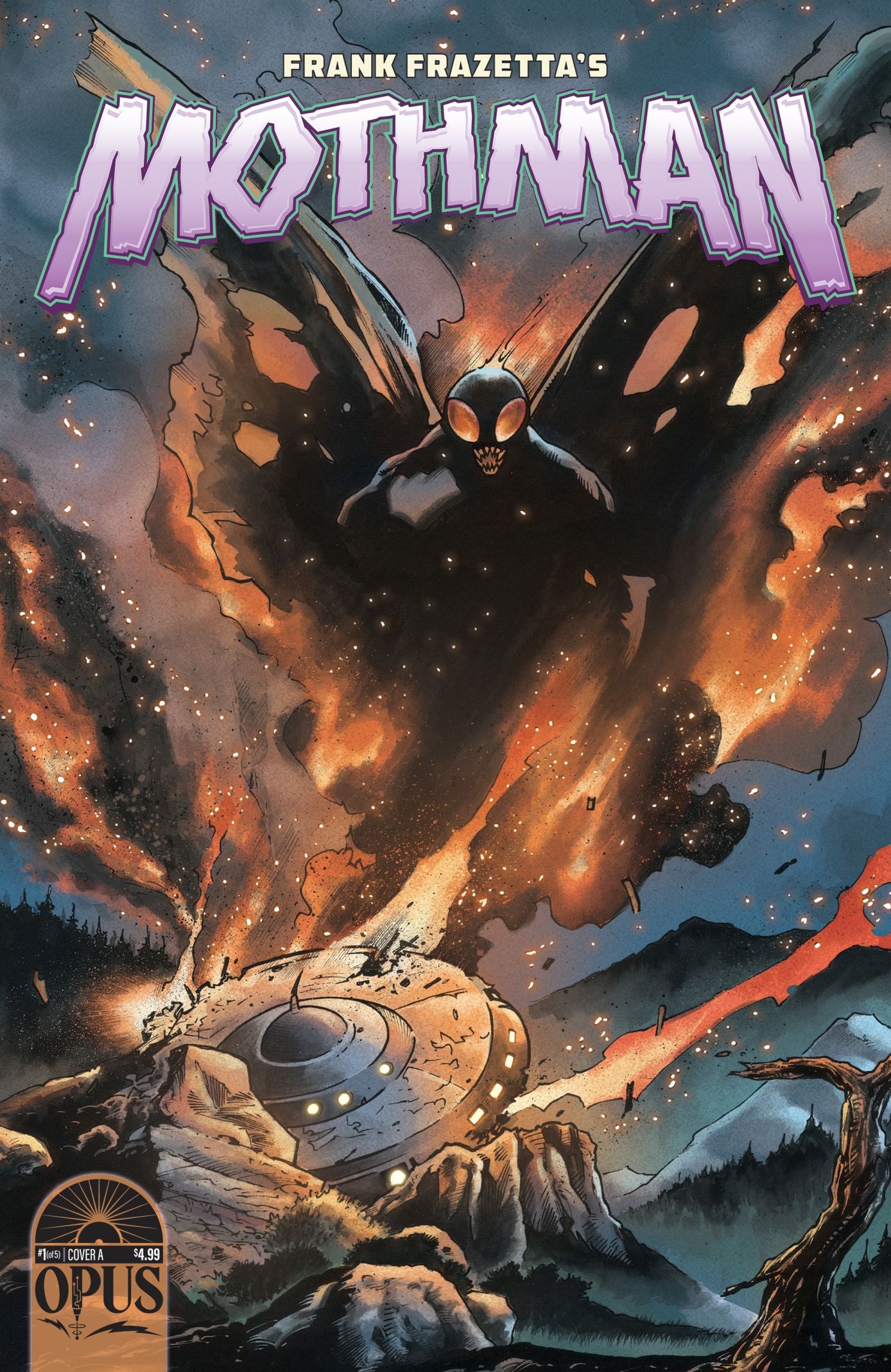Frank Frazetta Mothman #1 (Of 5) Cvr A Mutti