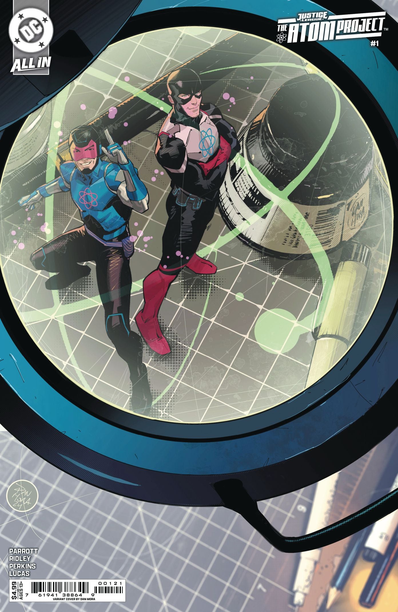 Justice League The Atom Projec t #1 (Of 6) Cvr B Dan Mora Csv