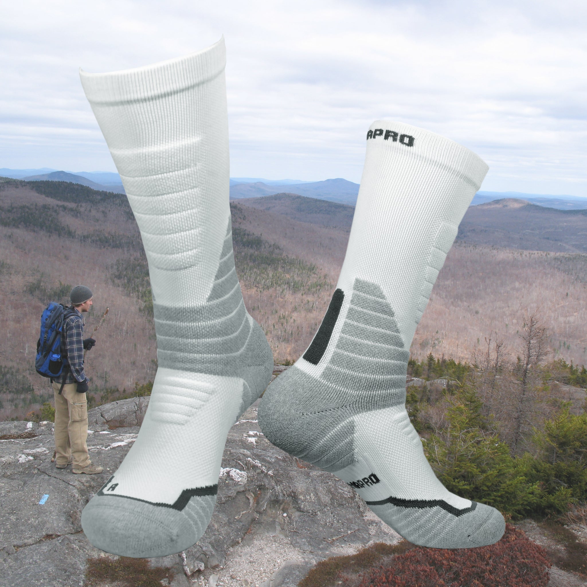 womens white boot socks