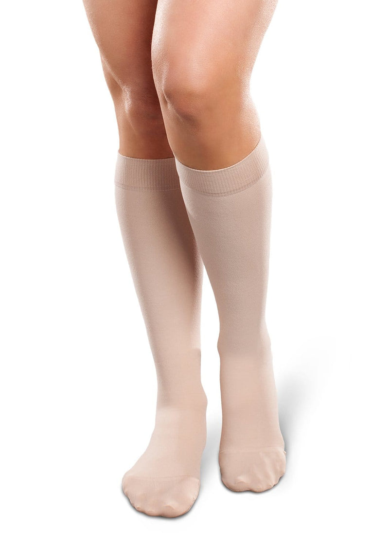 Therafirm Ease Opaque Womens Compression Knee High 20 30 Mmhg 