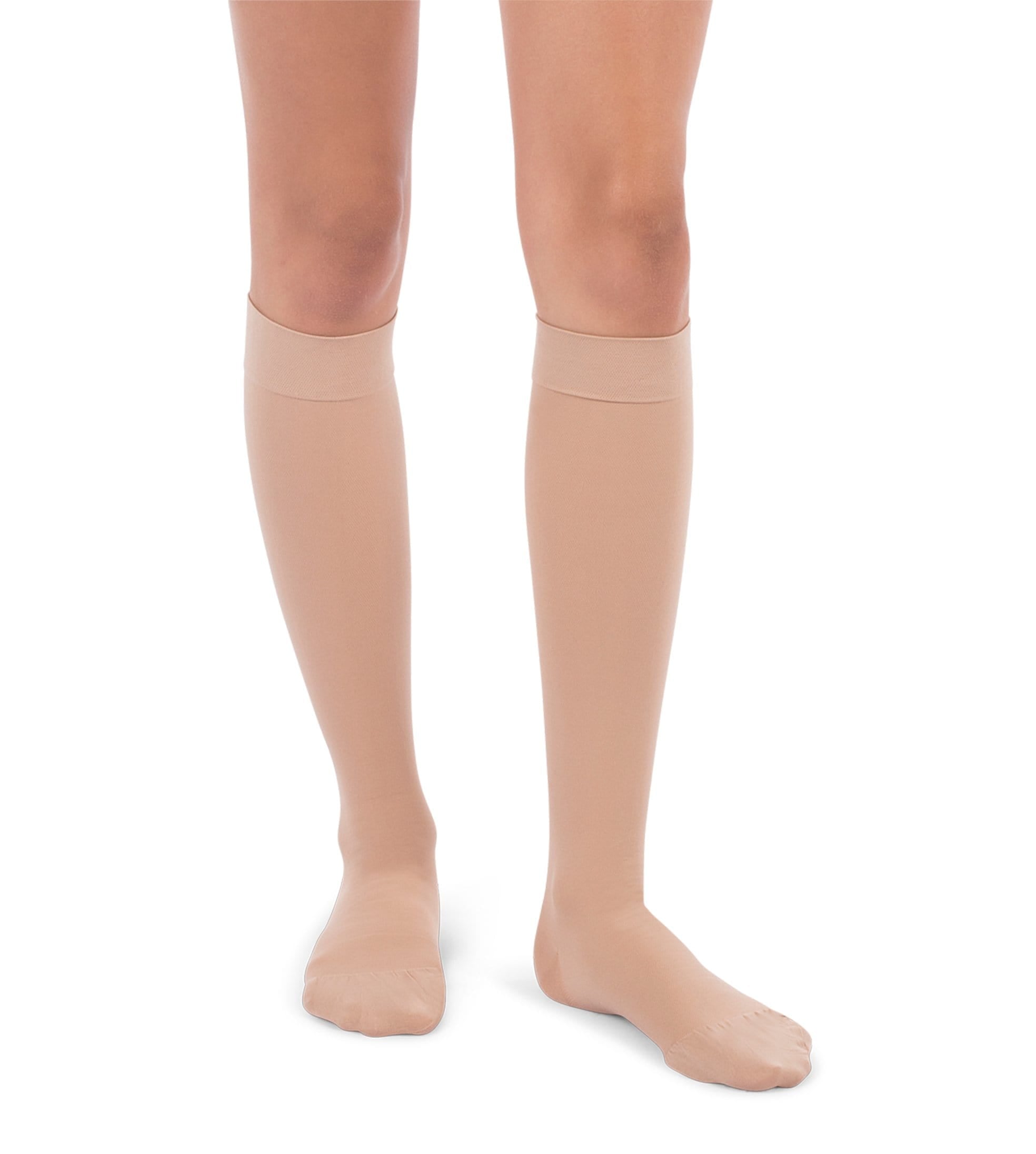 Knee High Compression Stockings, 20-30mmHg Surgical Weight Closed Toe ...