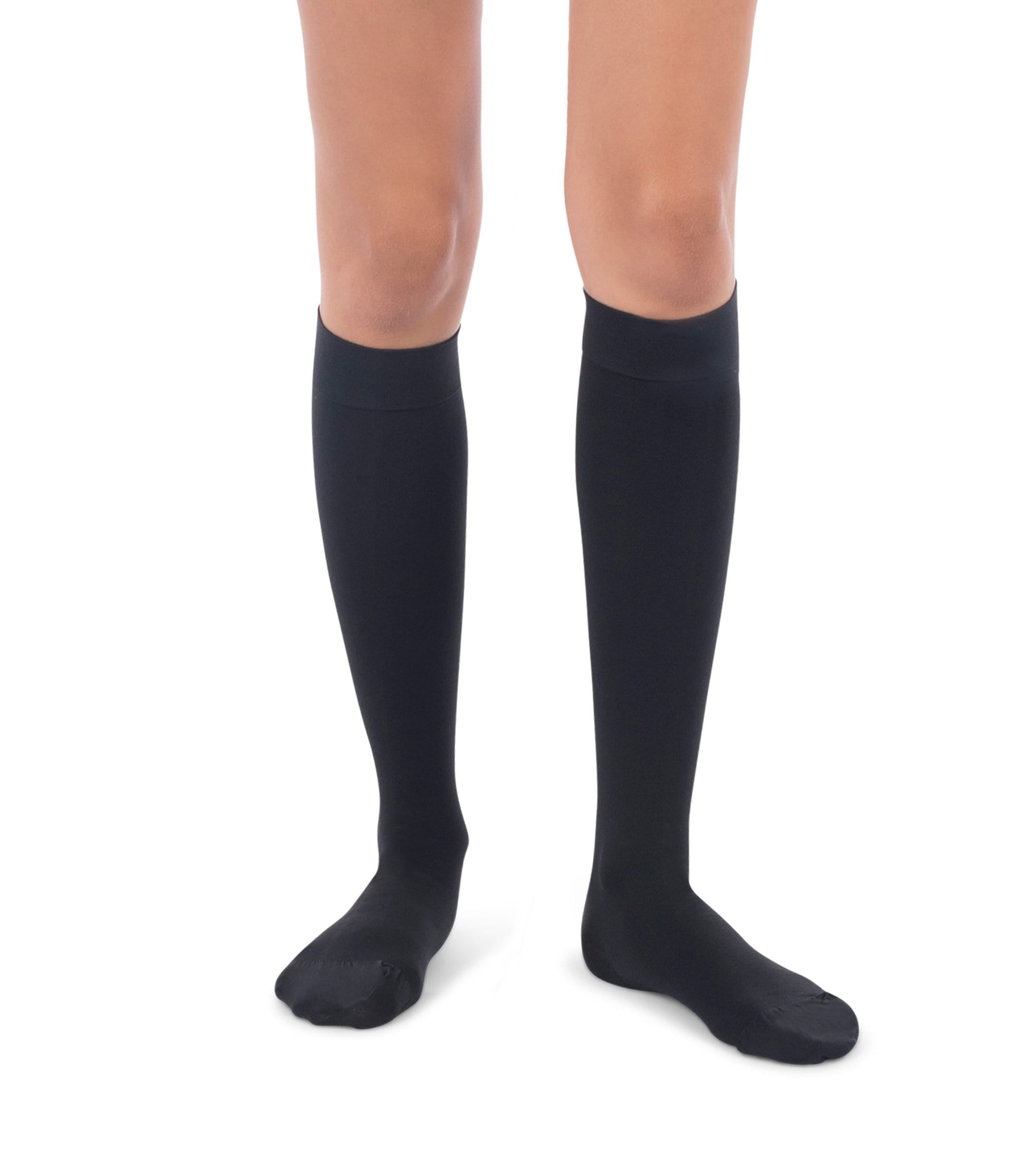 JOMI Knee High Compression Stockings, 30-40mmHg Surgical Weight Closed Toe 320 - Black / XX-Large