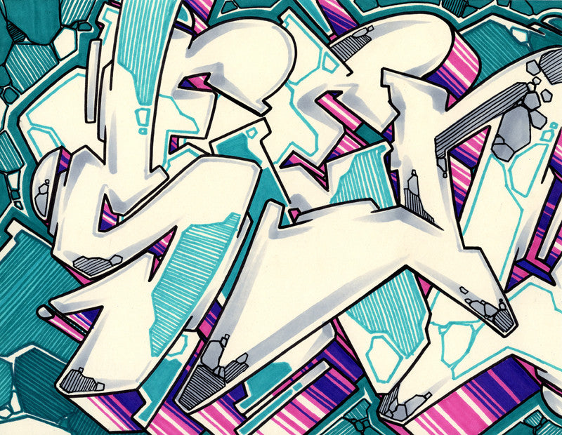 graffiti drawing