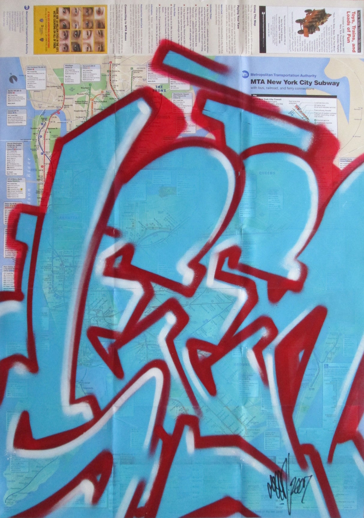 Graffiti Artist Seen Full Seen Nyc Map Dirtypilot