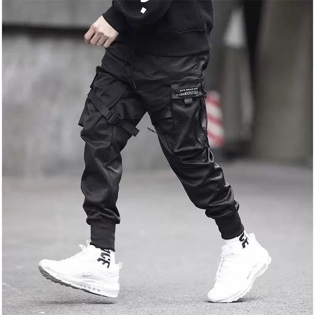 black tactical joggers