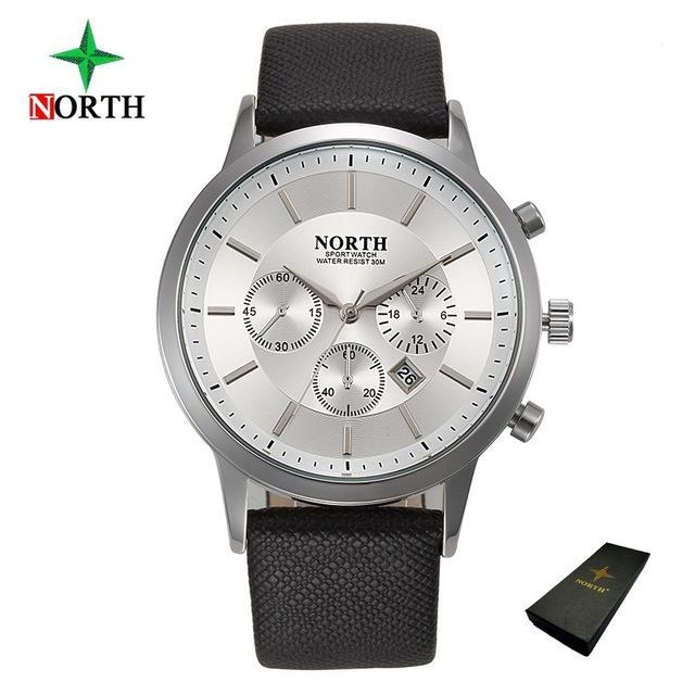 Luxury  Watches Waterproof Genuine Leather Fashion Casual Wristwatch