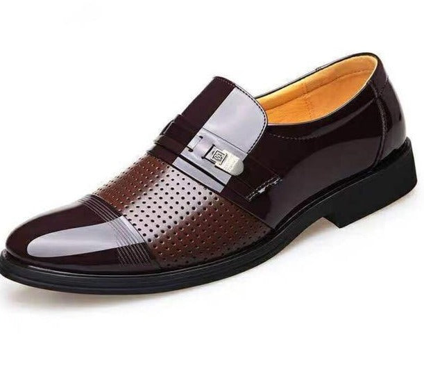 slip on shoes with suit