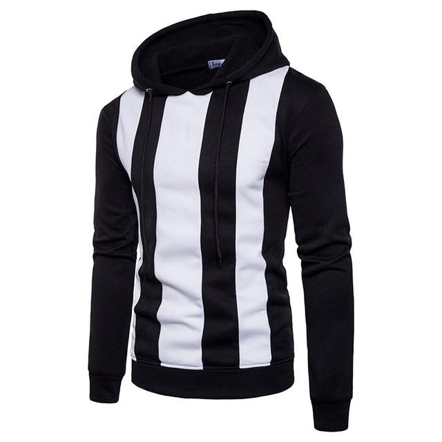 slim fit hooded sweatshirt