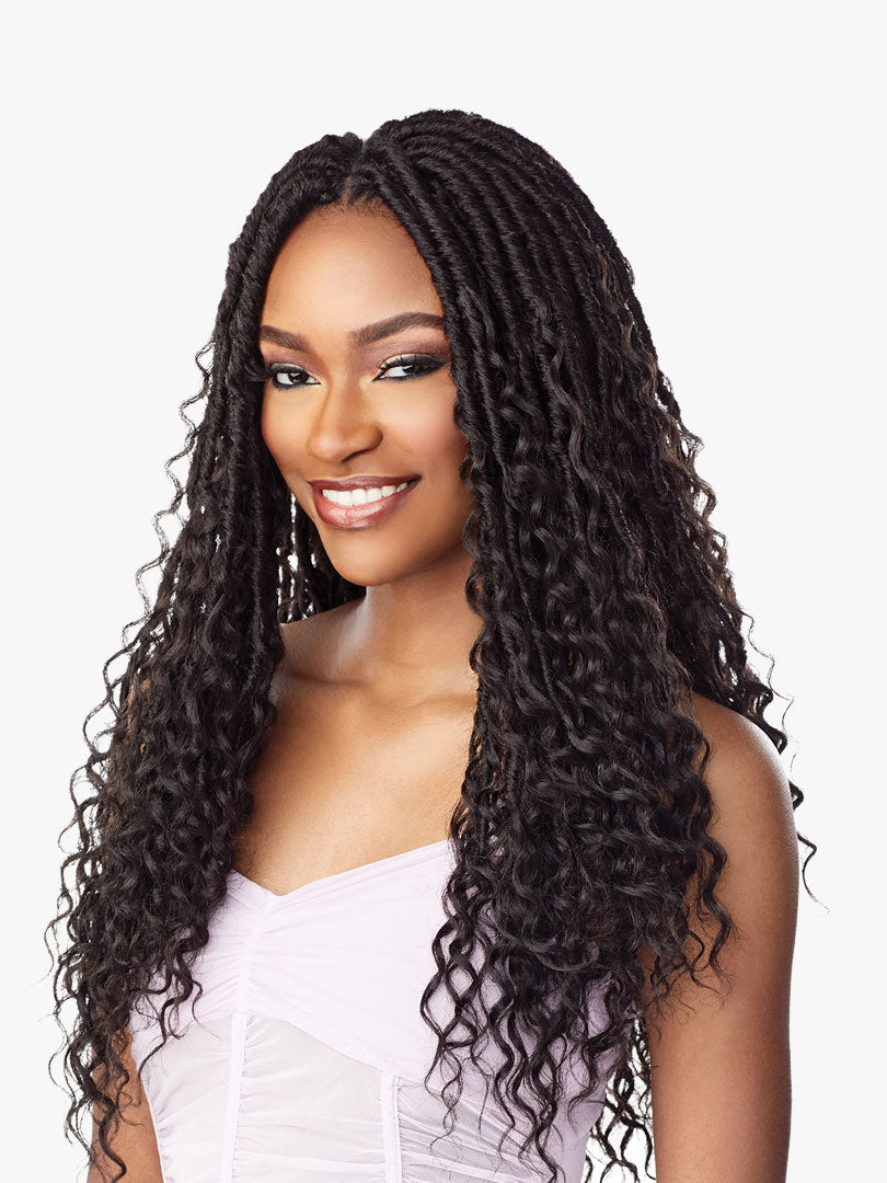 Classic 20” wavy crochet faux locs