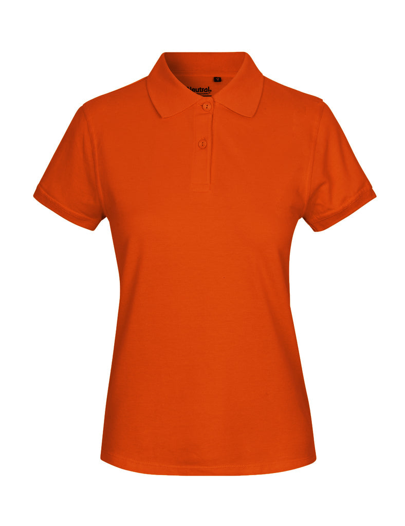 Fairtrade Organic Polo Shirt: Womens