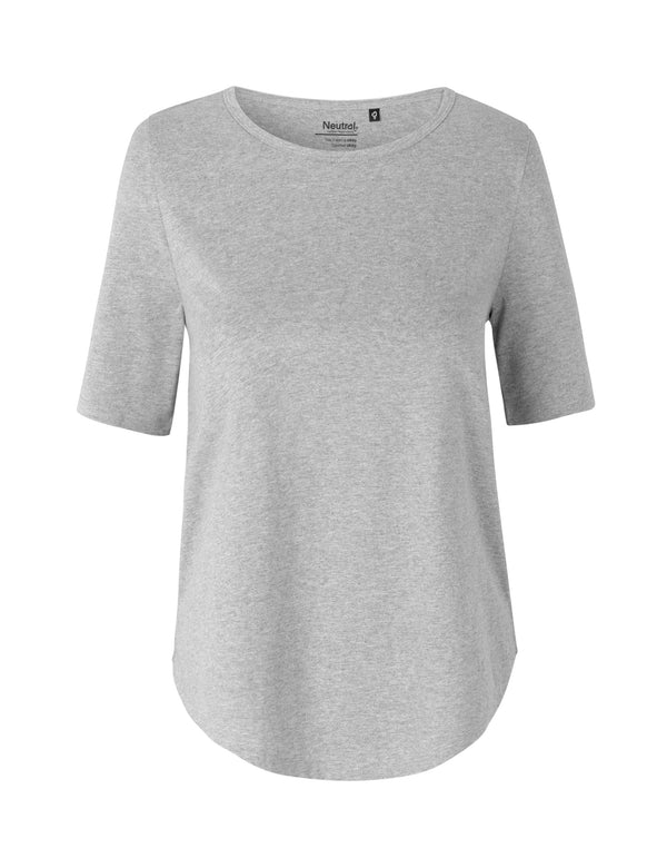 Fairtrade Organic Half Sleeve T-shirt: Womens