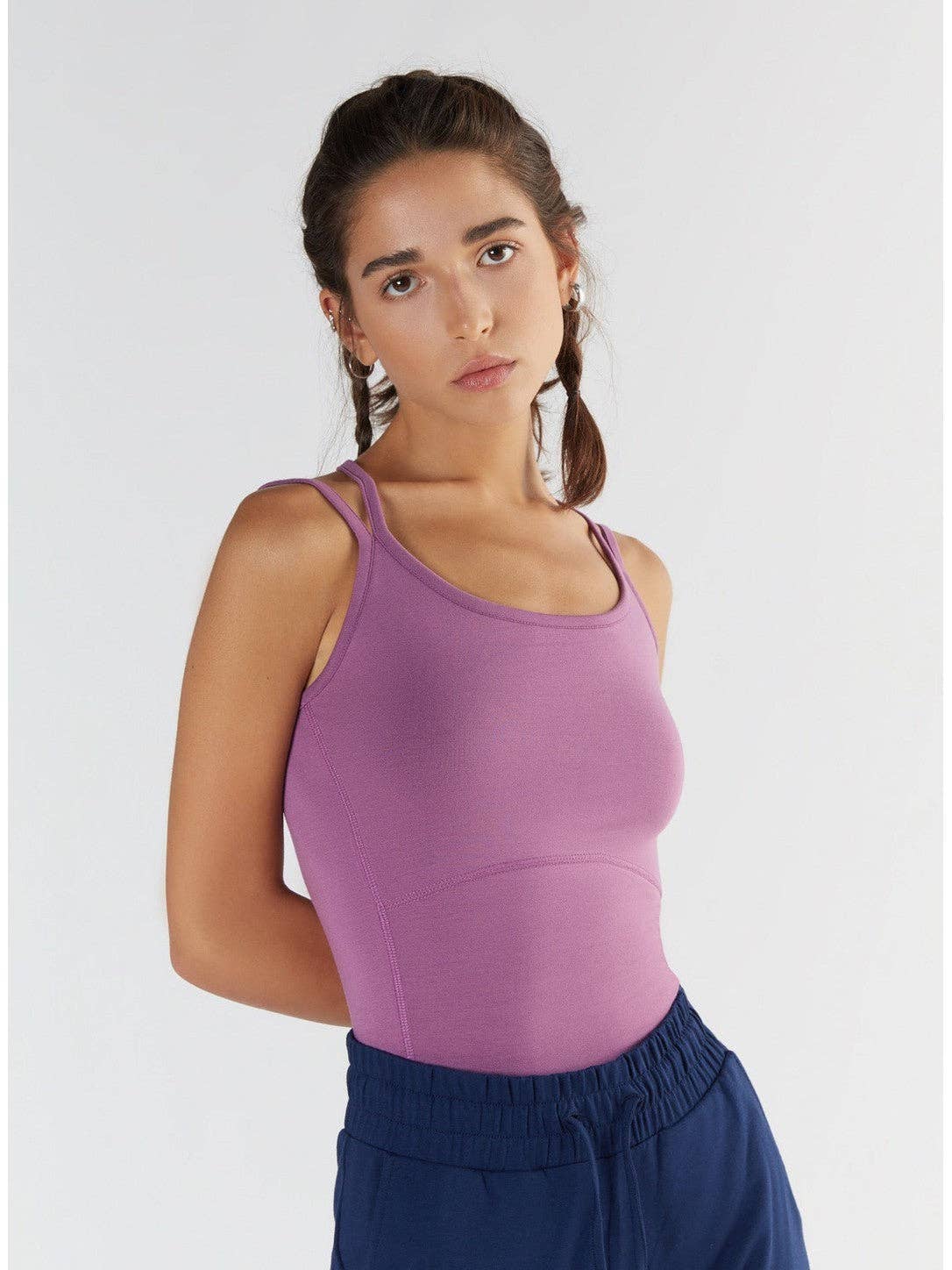 Modal Spaghetti Strap Top: Womens